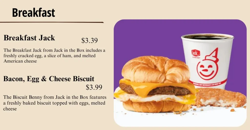 Jack In The Box Breakfast Menu