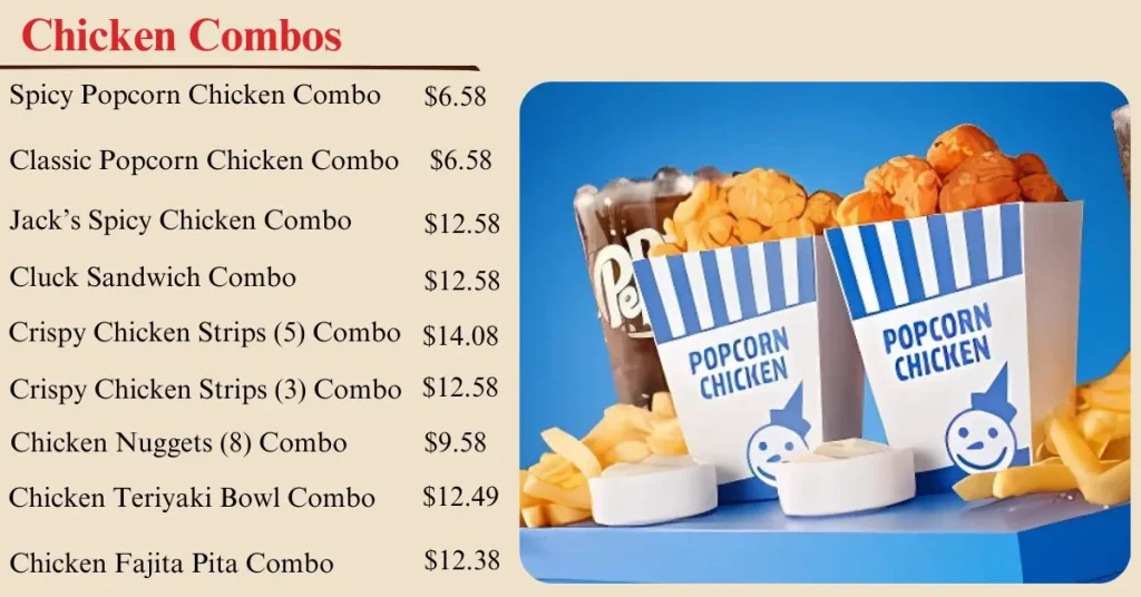 Jack In the Box Chicken Combos